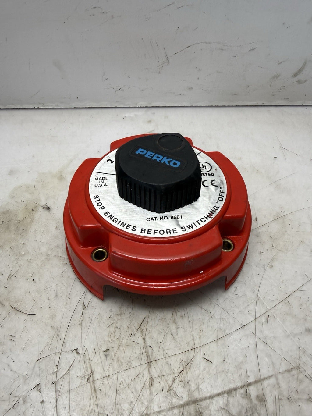 PERKO Seachoice Battery Select Switch Disconnect Isolator Cutoff, Dual, 12 -32V