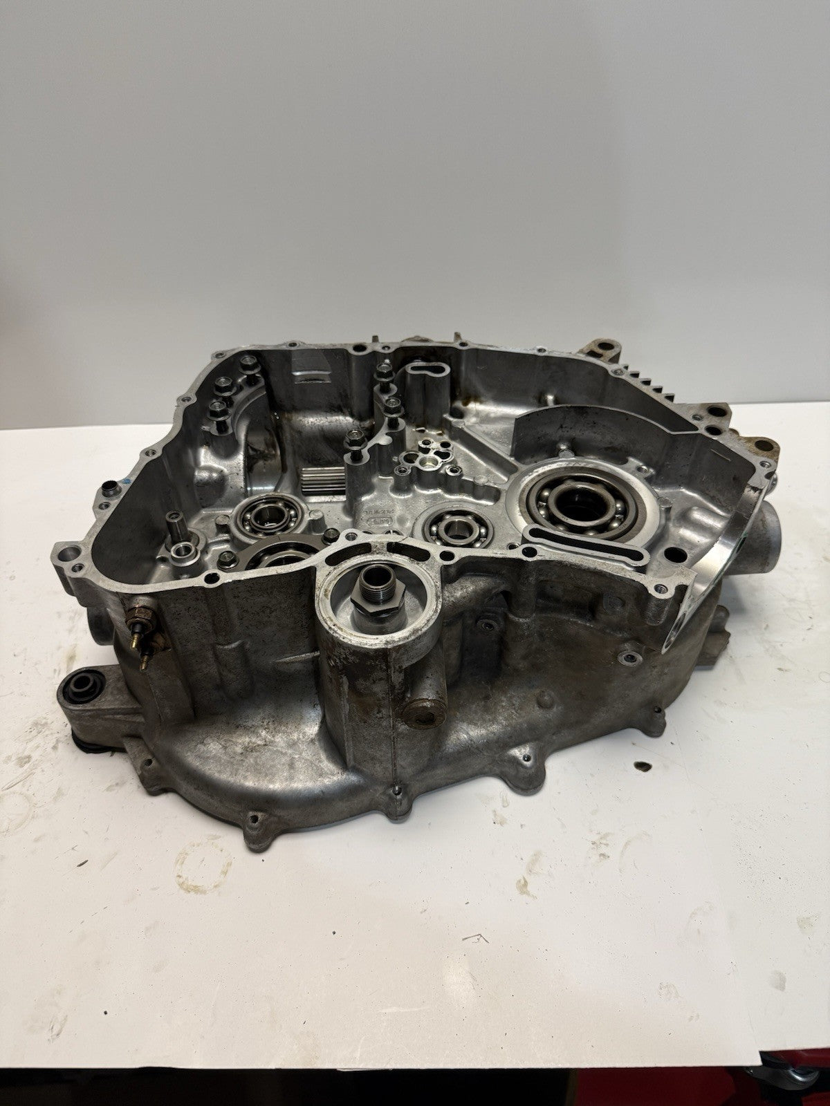 2003-2014 Yamaha Grizzly Kodiak 450 OEM Engine Cases Crankcase Set