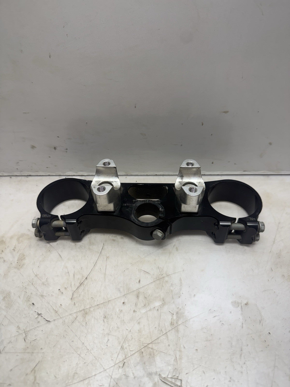 2011-2012 KTM 450 SX-F OEM Triple Clamps USED Upper Clamp Bottom Fork Plate SXF
