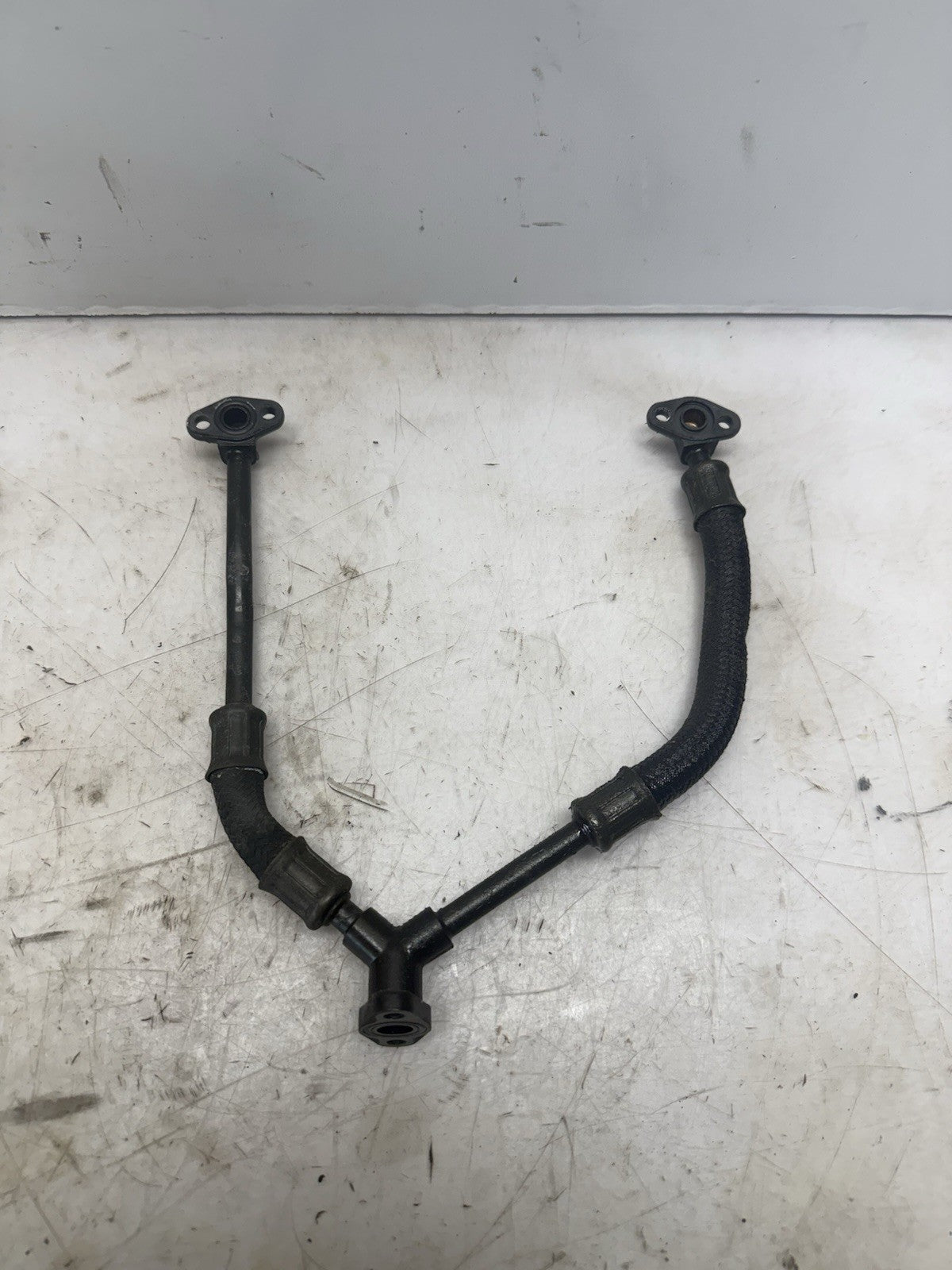 1988-1996 Suzuki GSX600F Katana 600 Oil Head Cooler Y Hose 1132827A04