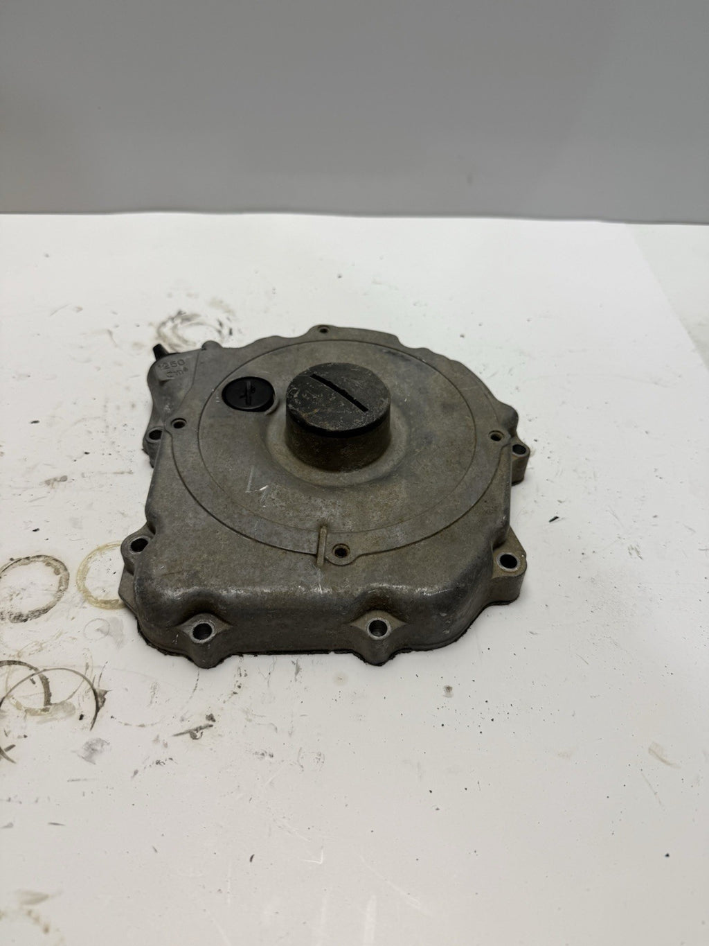 1989 Yamaha Breeze 125 ATV Stator Side Motor Engine Cover (121/11) 