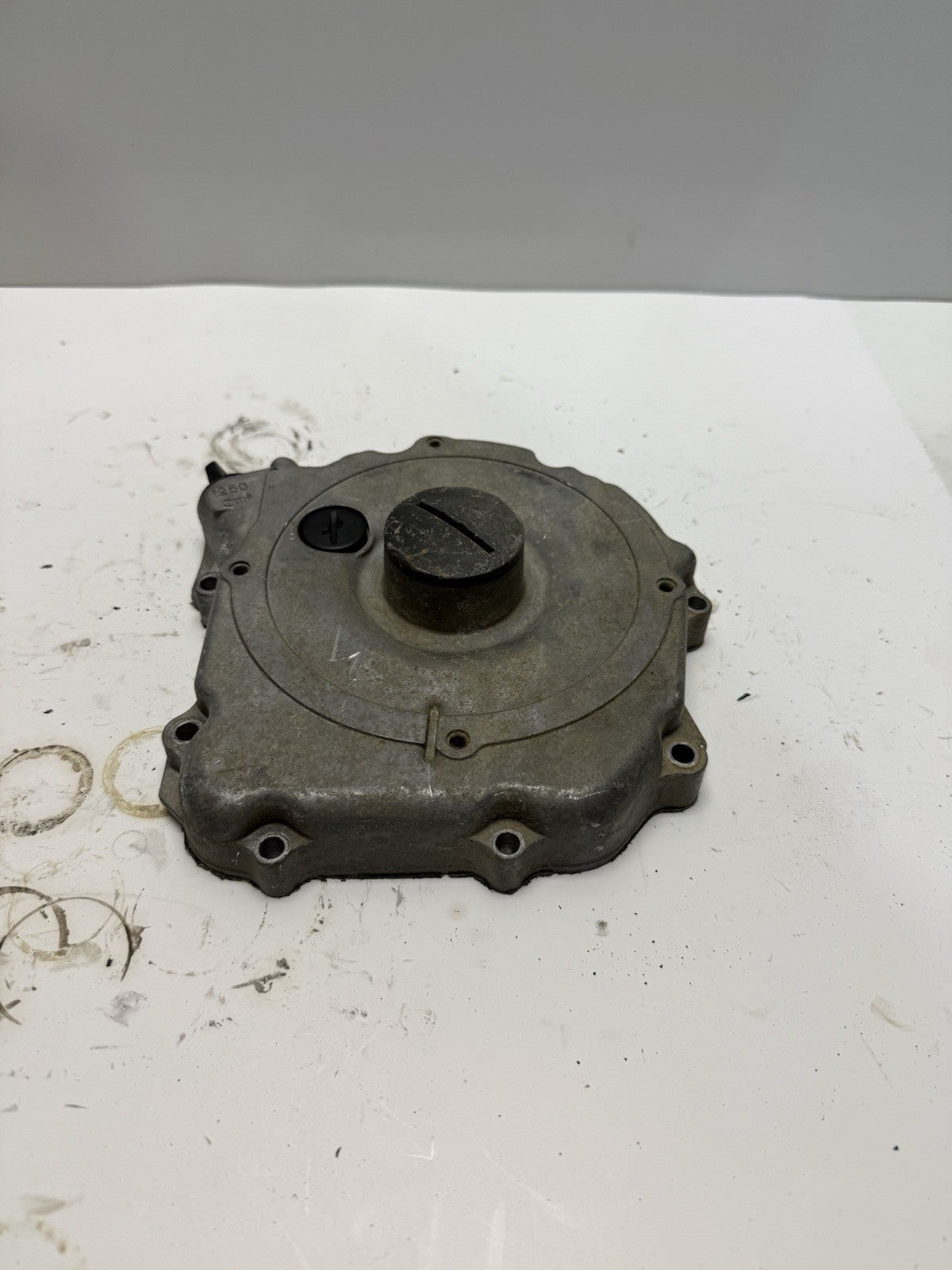 1989 Yamaha Breeze 125 ATV Stator Side Motor Engine Cover (121/11) 