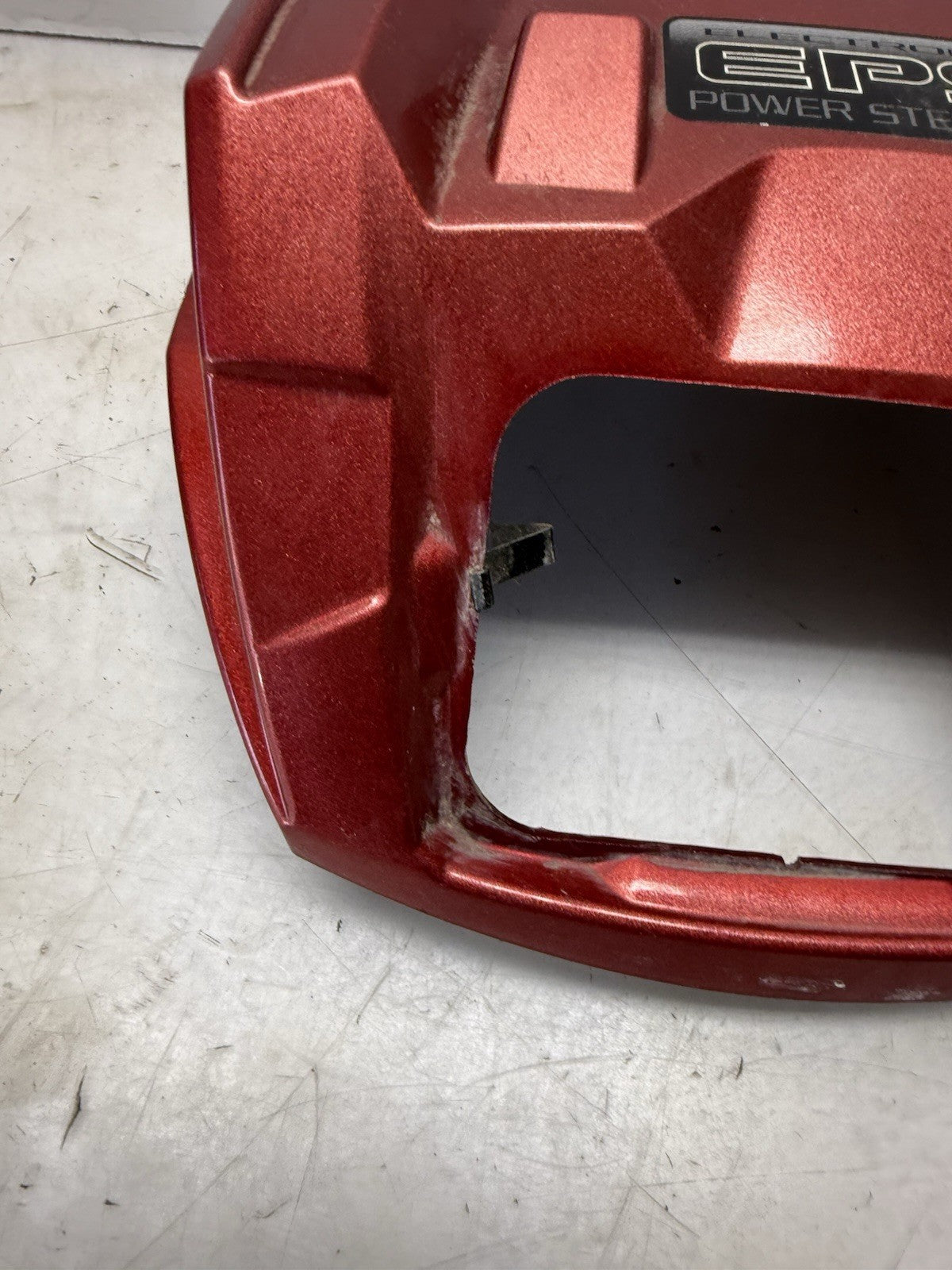 2009-2014 Polaris Sportsman 850 OEM Upper Head Light Pod Cover RED 5437745-520
