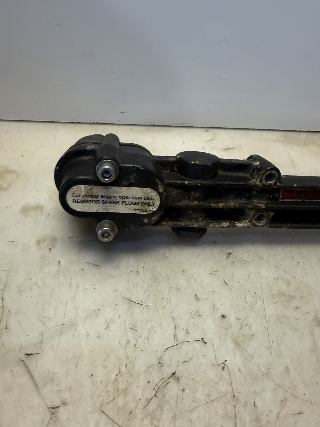 2003-2004 POLARIS MSX-140 PWC OEM WATER RAIL COOLING HEAD PIPE