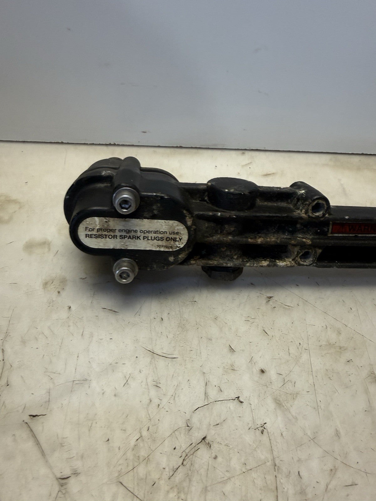 2003-2004 POLARIS MSX-140 PWC OEM WATER RAIL COOLING HEAD PIPE