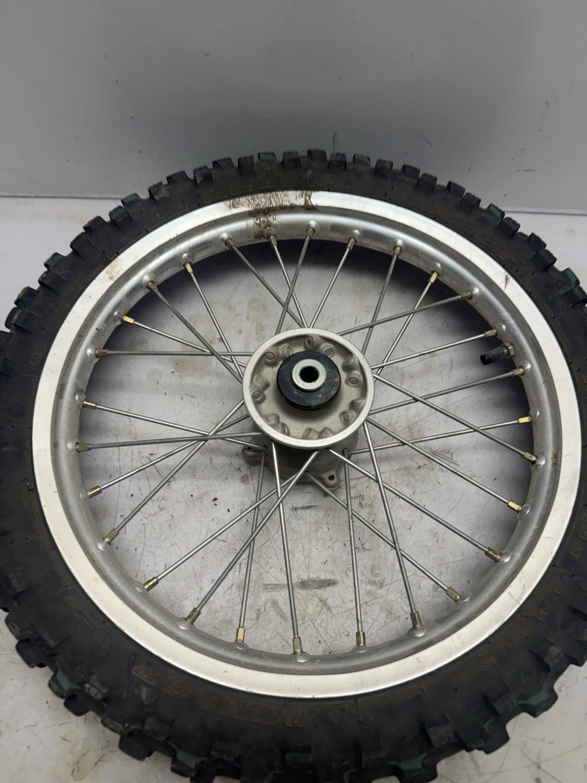 2000-2009 Kawasaki KX65 OEM Front Wheel Rim & Tire Ass’y 60/100-14