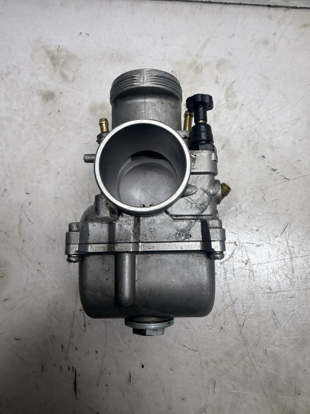 Yamaha Banshee Keihin PWK 40 Carbs Carburetor Set w/ Throttle Cable