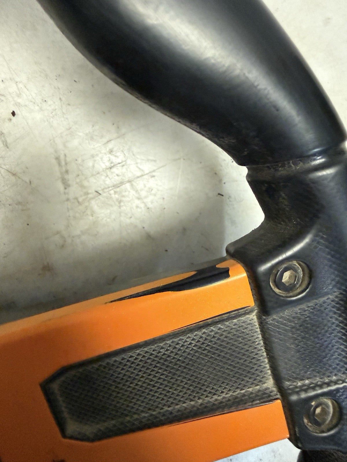 2020-2026 Polaris Ranger High Lifter 1000 OEM Steering Wheel Black / Orange