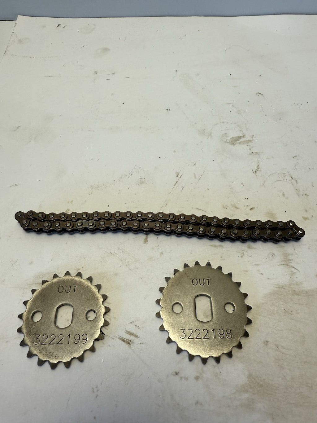 2015 Polaris Sportsman Ace 570 OEM Oil Pump Drive & Driven Sprockets w/ Chain
