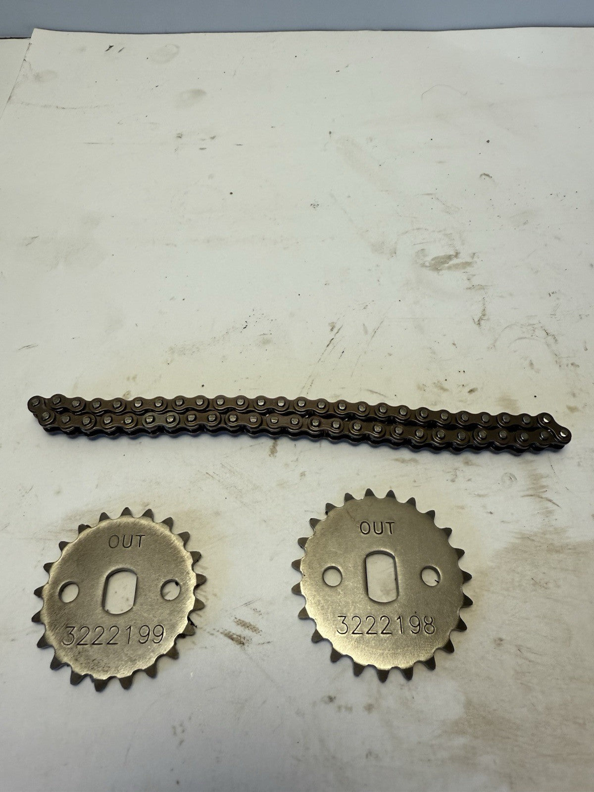 2015 Polaris Sportsman Ace 570 OEM Oil Pump Drive & Driven Sprockets w/ Chain