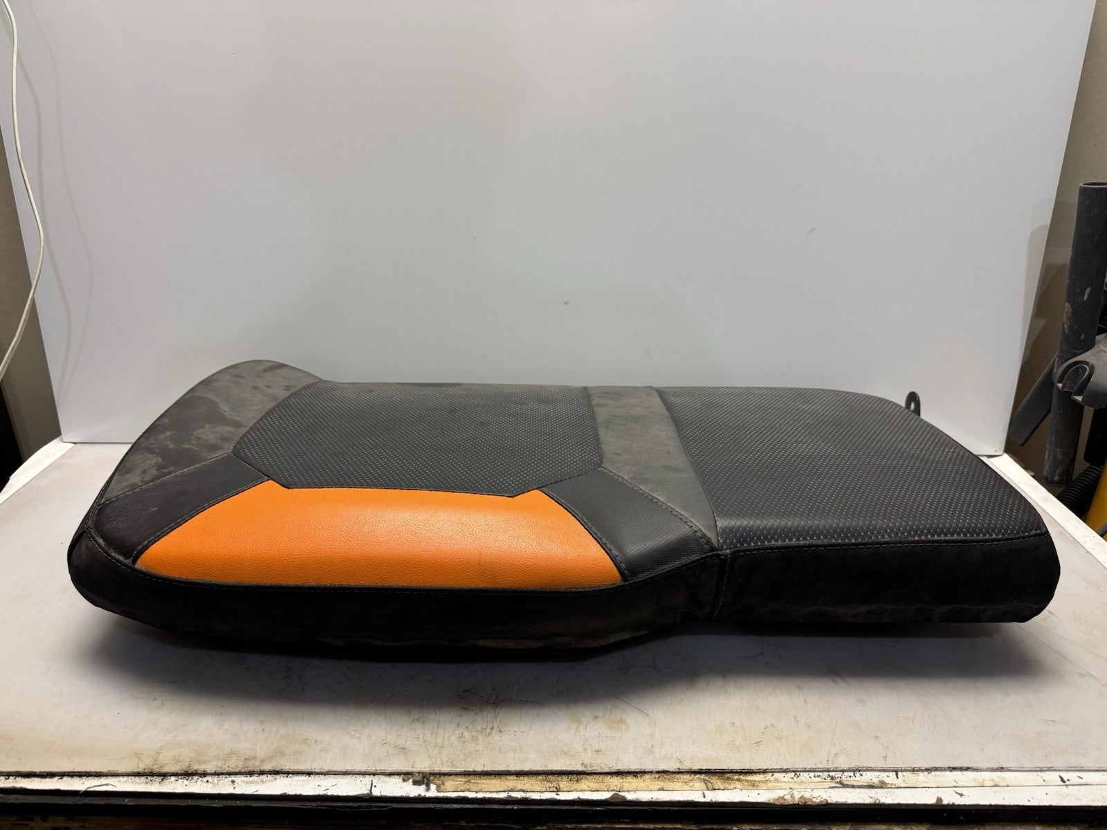 2021 Polaris Ranger Crew XP 1000 High Lifter OEM Rear Seat Bottom Orange / Black