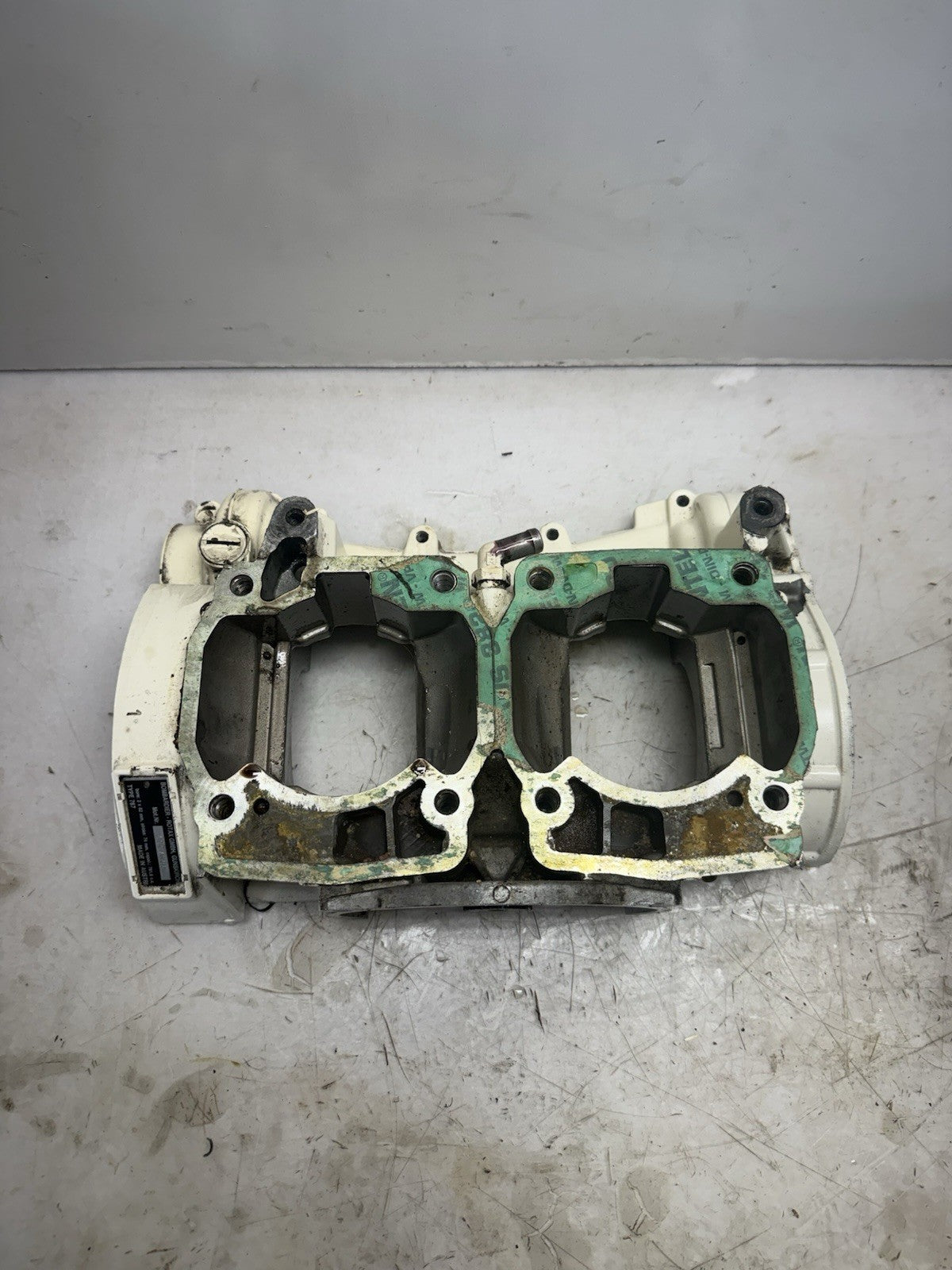 1997 Sea-Doo OEM Engine Motor Crankcase Ass'y (White) XP GSX SPX GTX