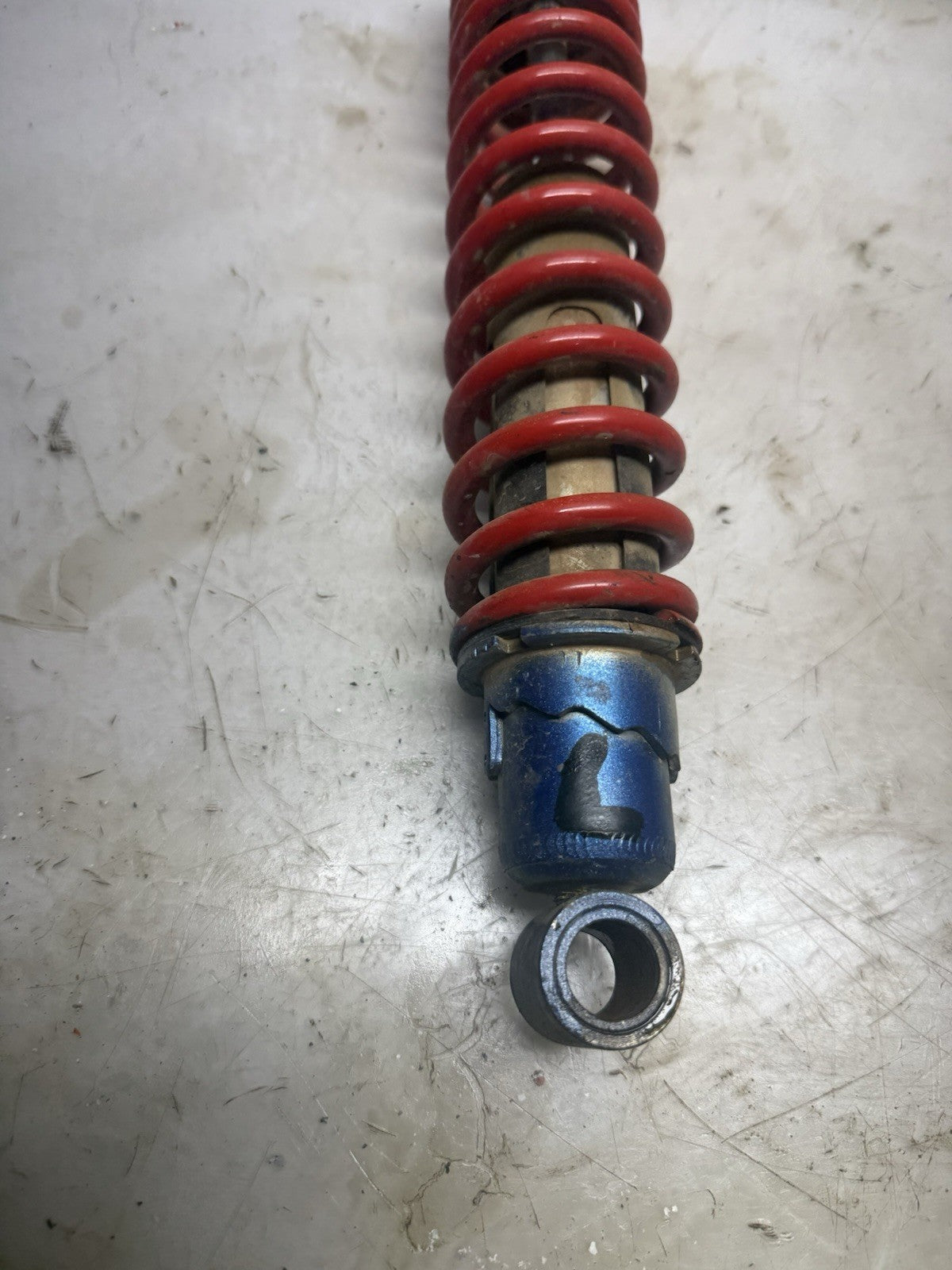 1998-2006 Yamaha Banshee 350 OEM Red Front Shock Absorber Ass’y