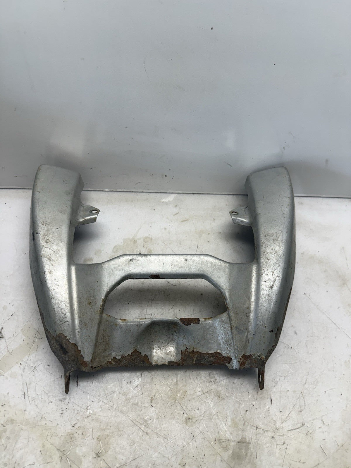 2009 Polaris Sportsman 850 XP EPS OEM Lower Front Bumper Cover Fang Silver