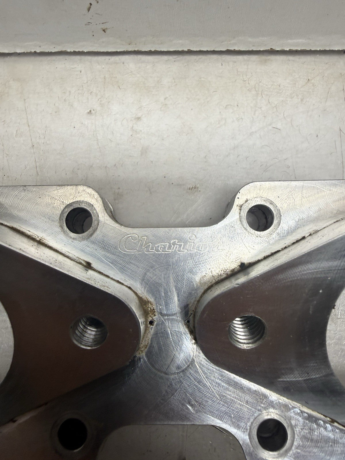 Yamaha Banshee Chariot 36-41mm Crossover Intake Billet Adapter Ass’y