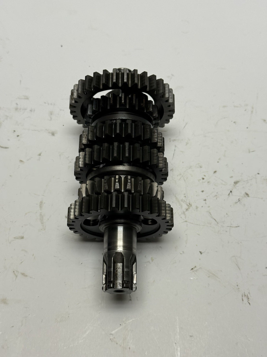 2003 Kawasaki KX85 OEM Transmission Gears Gear Shaft Main  & Counter