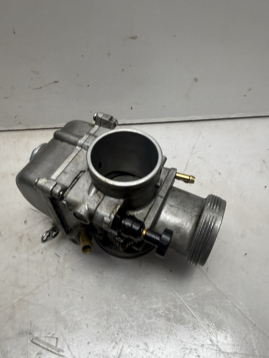 Yamaha Banshee Keihin PWK 40 Carbs Carburetor Set w/ Throttle Cable