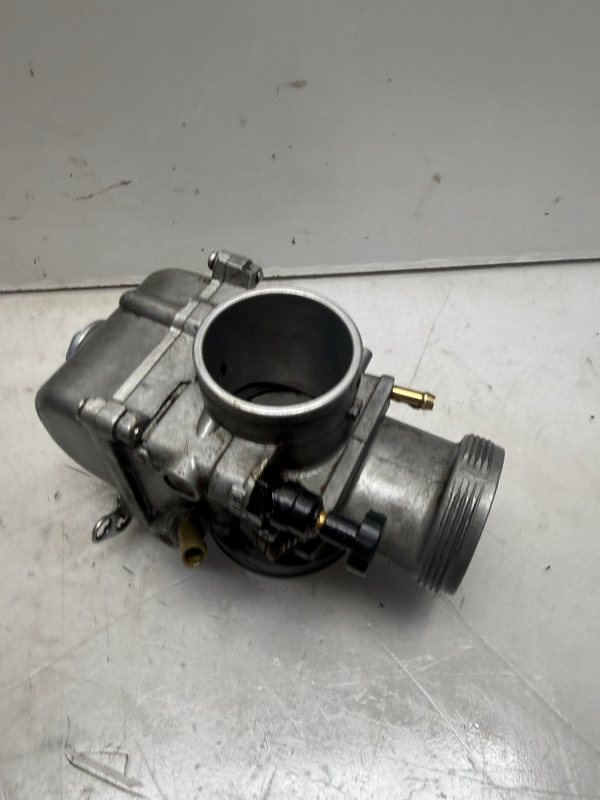 Yamaha Banshee Keihin PWK 40 Carbs Carburetor Set w/ Throttle Cable