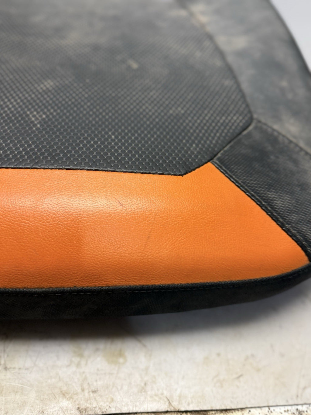 2021 Polaris Ranger Crew XP 1000 High Lifter OEM Rear Seat Bottom Orange / Black