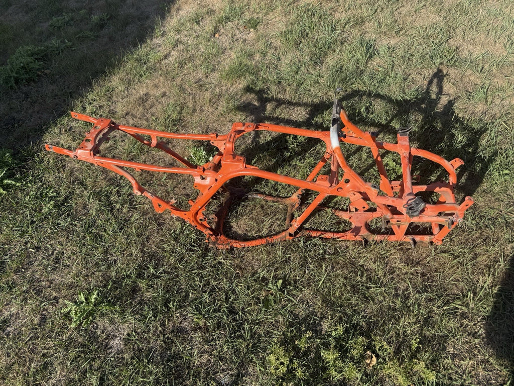 1987-2006 Yamaha Banshee YFZ 350 OEM A-Arm Frame (Orange) 3GG-21110-21-P1