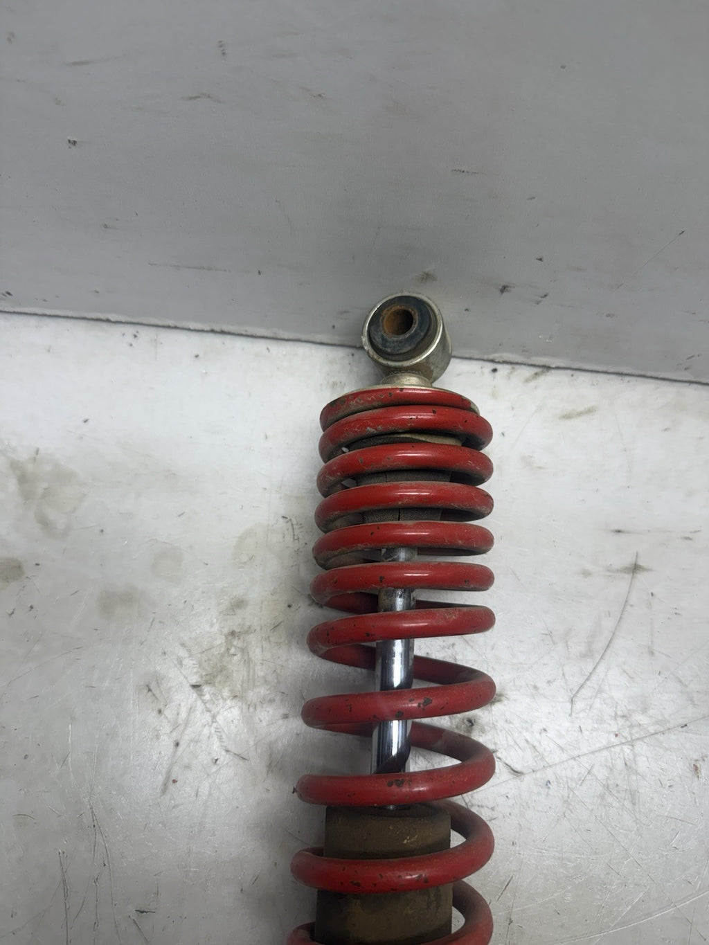 1998-2006 Yamaha Banshee 350 OEM Red Front Shock Absorber Ass’y