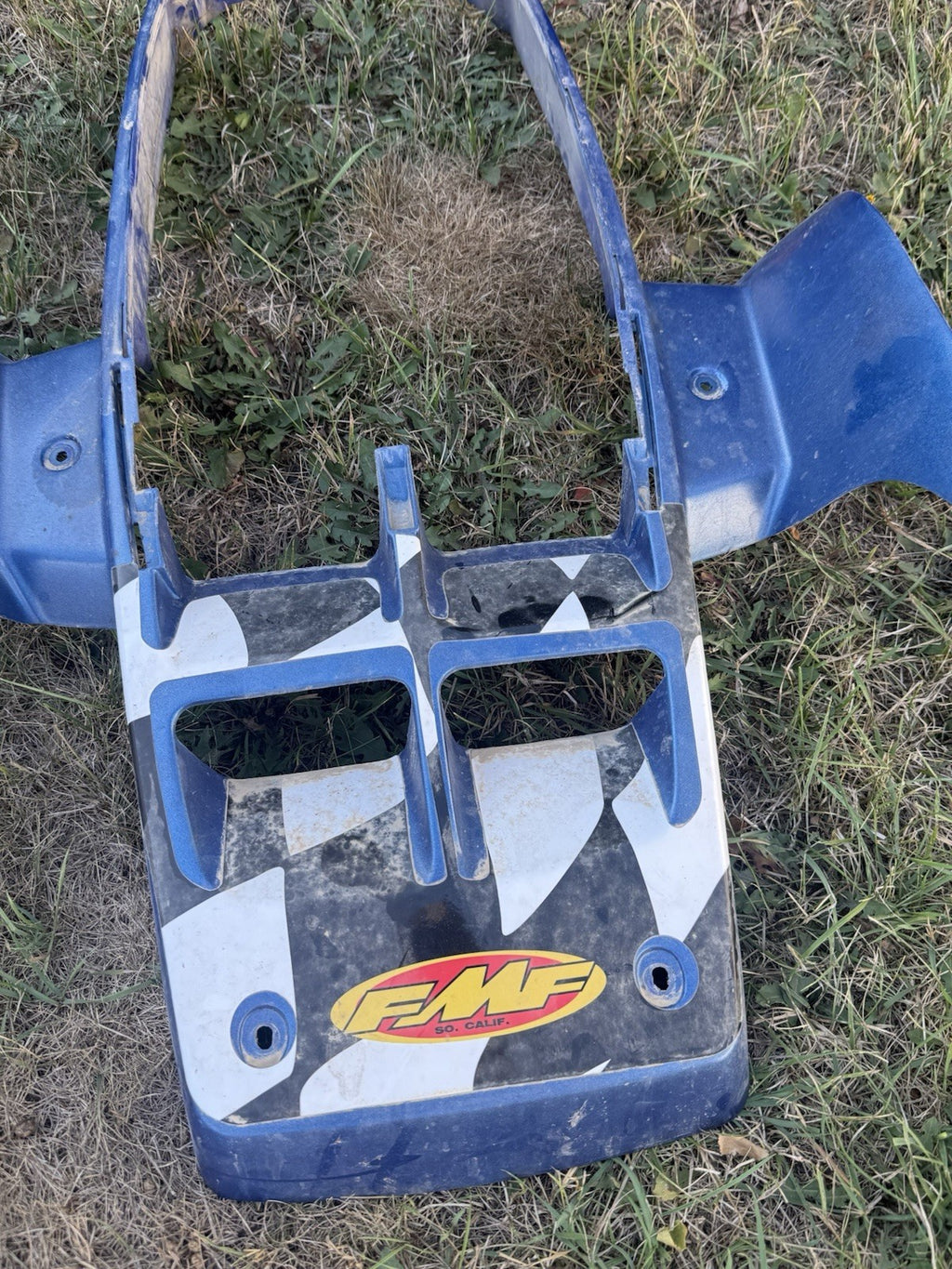 1987-2006 Yamaha Banshee Front Rear Fender Tank Plastic Body Set BLUE FMF