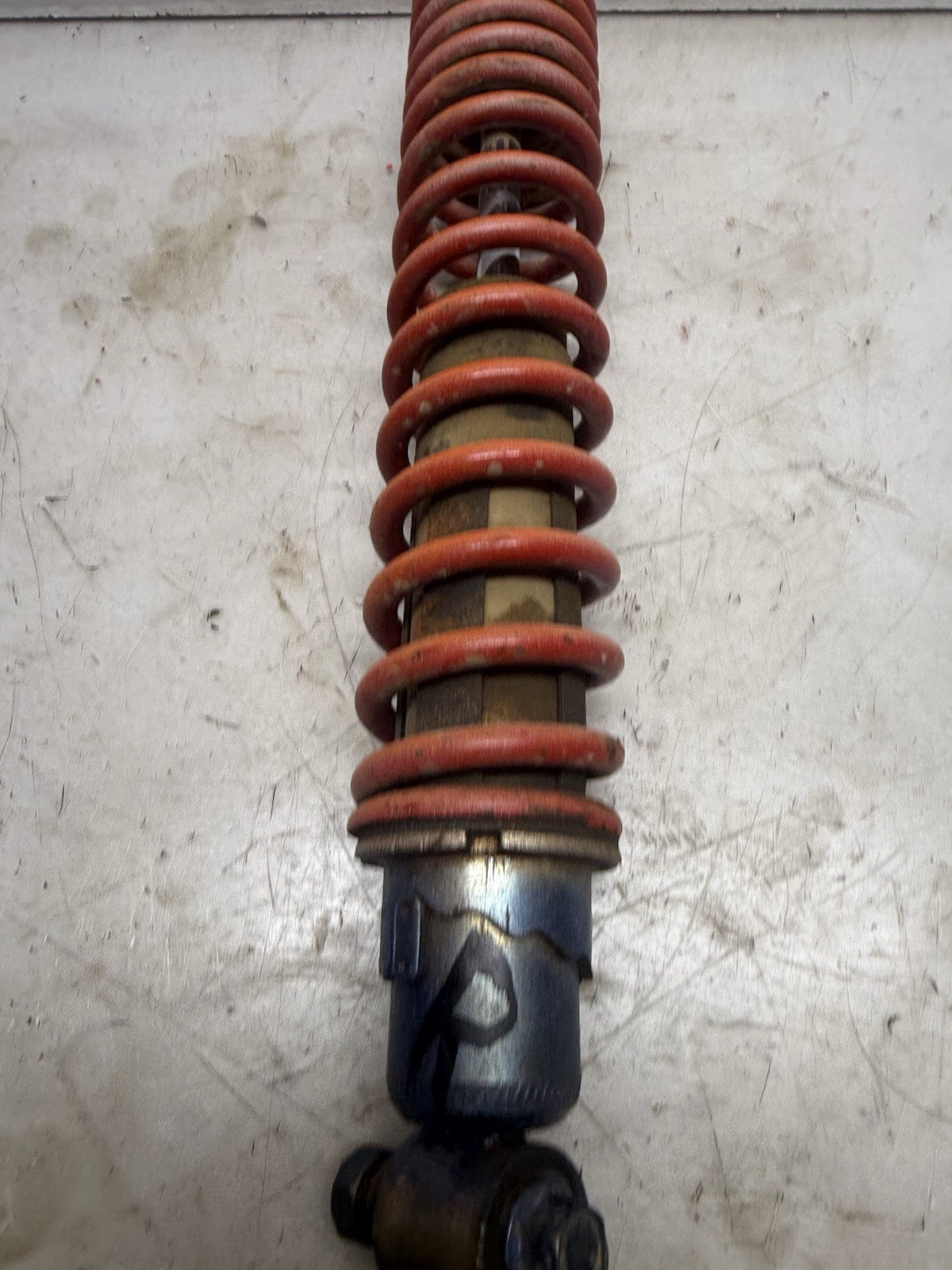 1998-2006 Yamaha Banshee 350 OEM Red Front Shock Absorber Ass’y