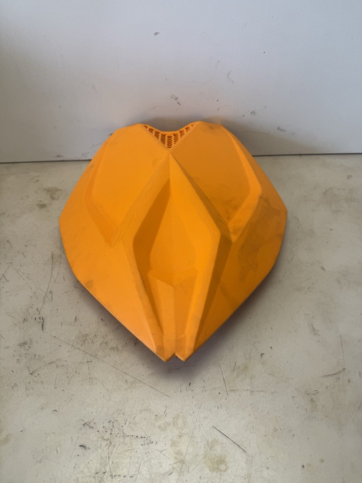 2014-2015 Sea-Doo Spark 900 OEM Front Cover Trim Plastic Deflector Orange