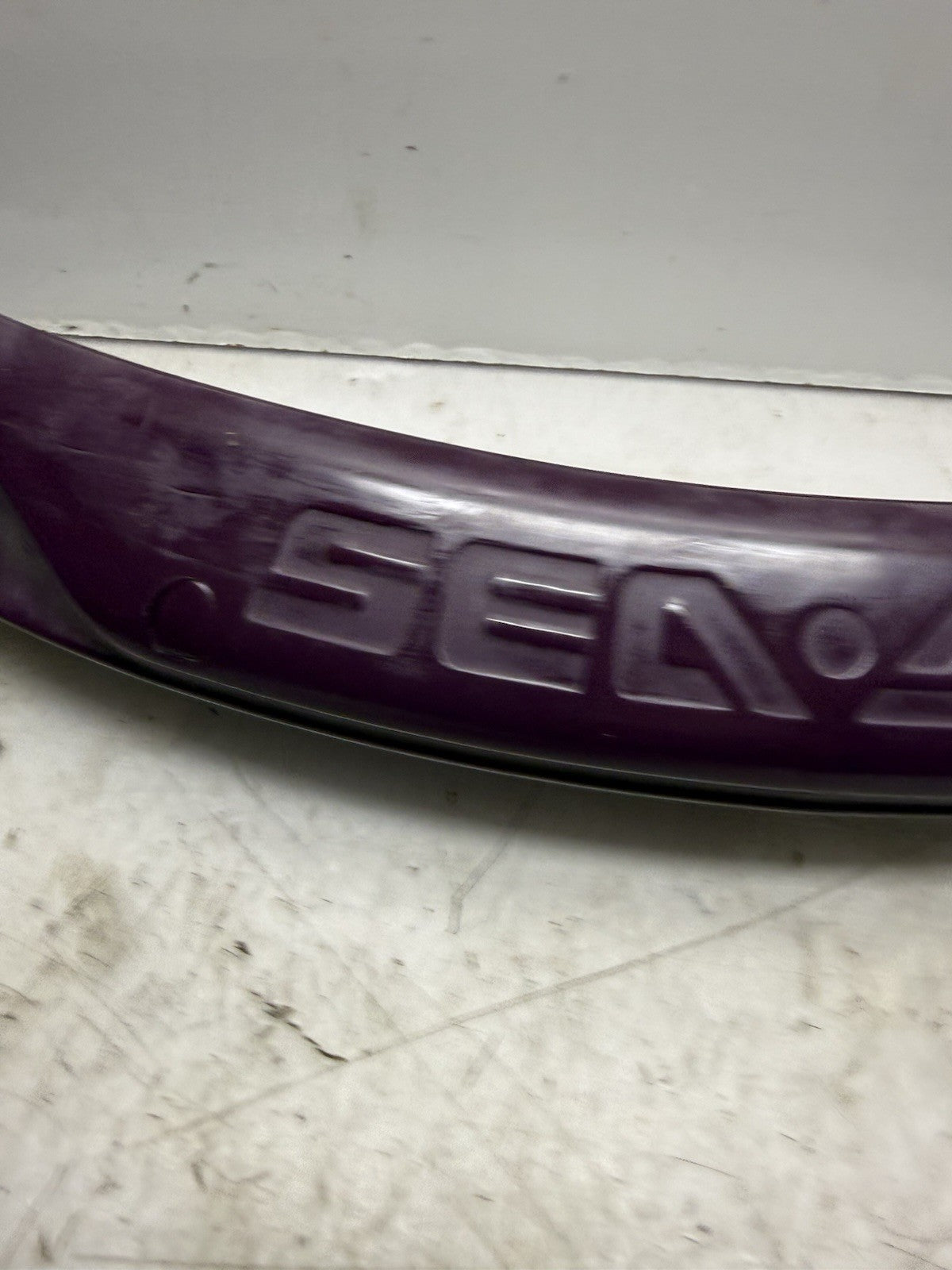 OEM SEA DOO 1997 GSX & 1998 GSX LIMITED VIOLET PURPLE FRONT BUMPER & INSERT