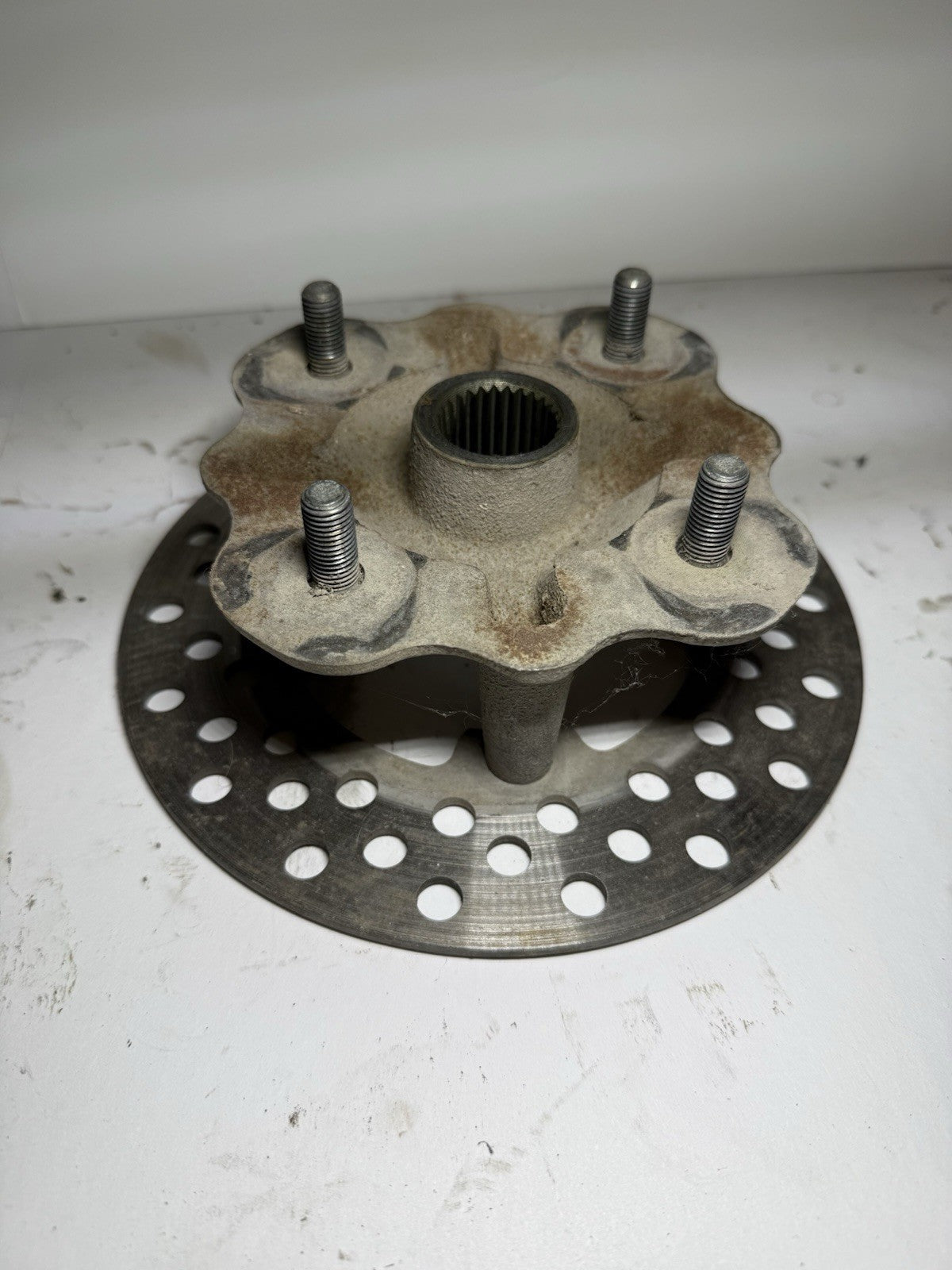 2003-2014 Yamaha Kodiak 450 OEM Front Wheel Right or Left Brake Hub Rotor