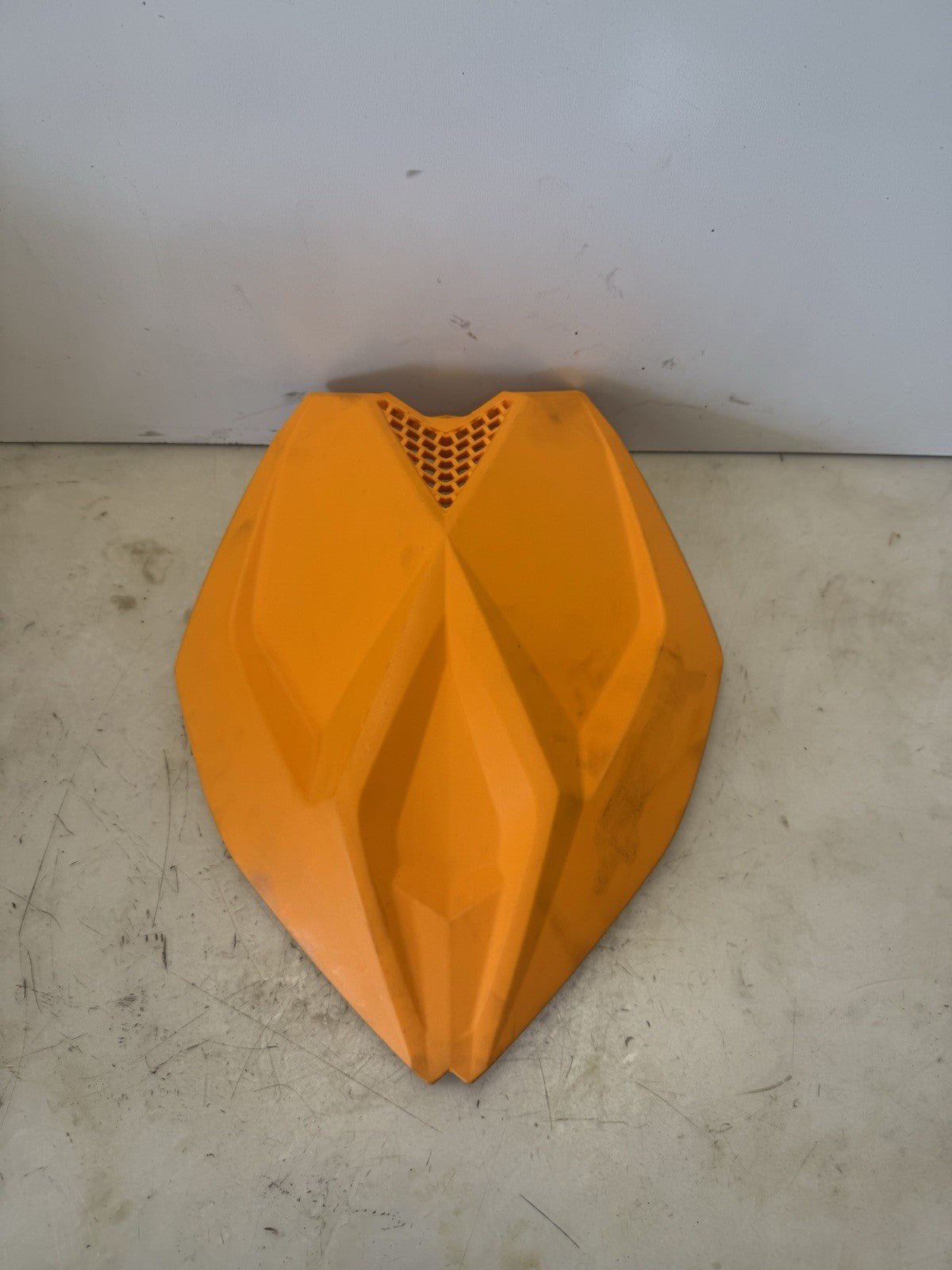 2014-2015 Sea-Doo Spark 900 OEM Front Cover Trim Plastic Deflector Orange