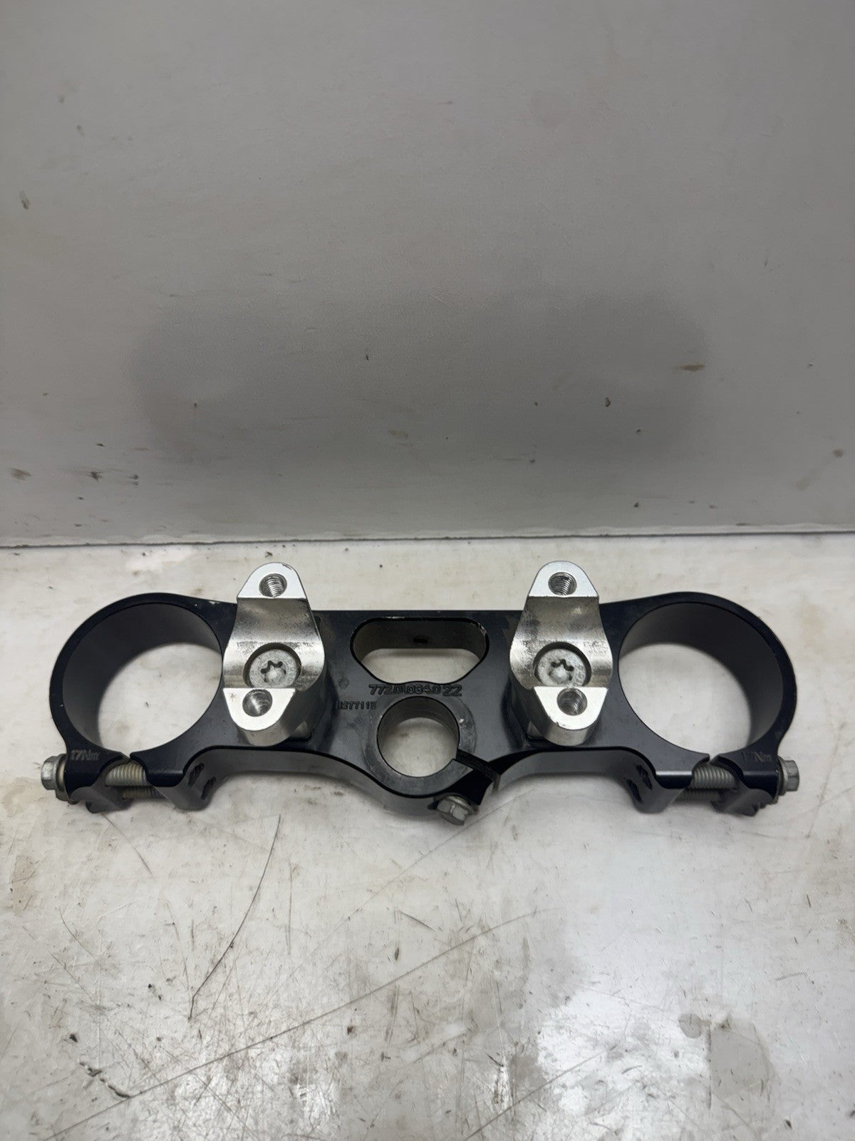 2011-2012 KTM 450 SX-F OEM Triple Clamps USED Upper Clamp Bottom Fork Plate SXF