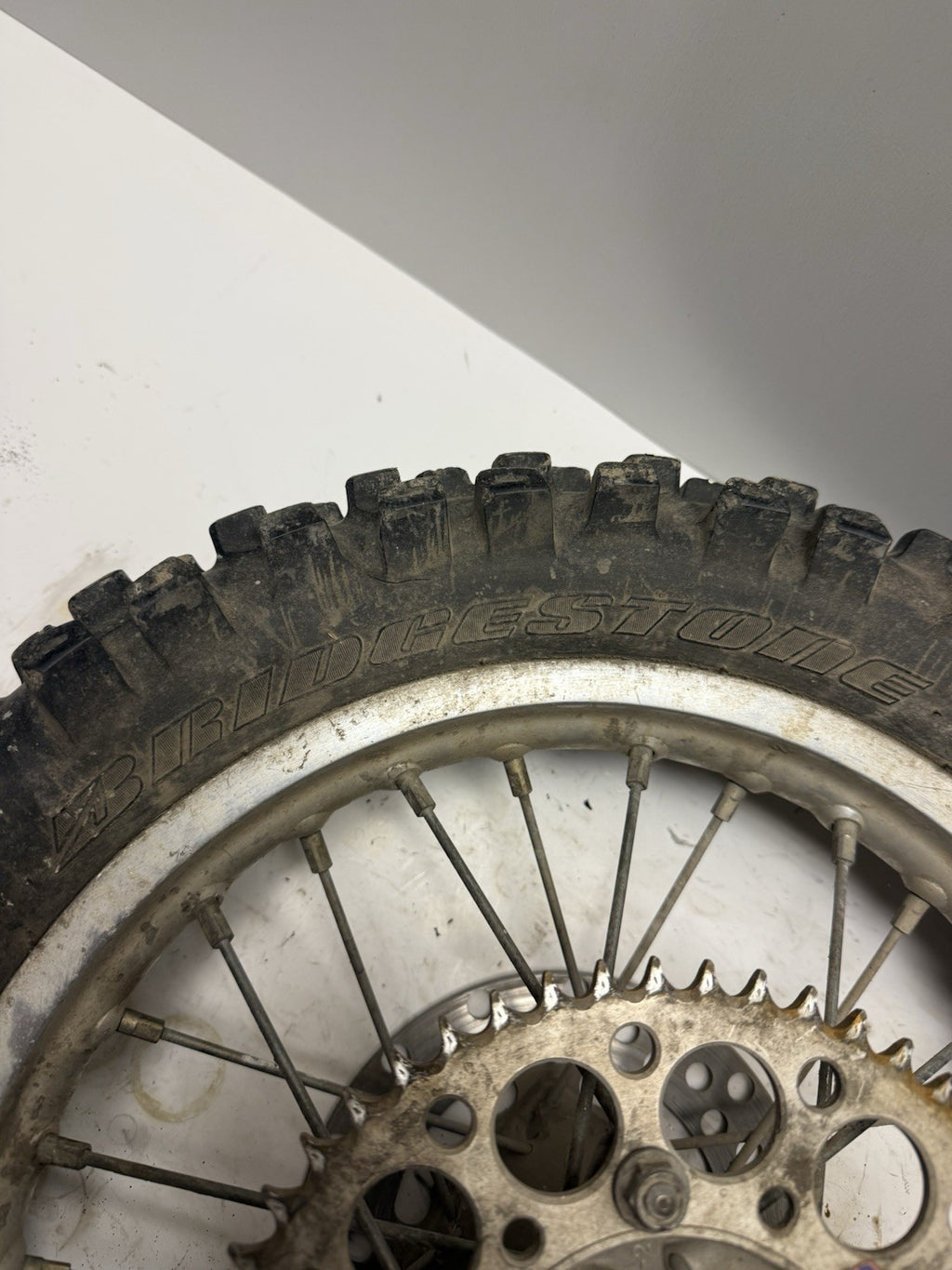 2003-2009 Kawasaki KX 85 OEM Rear Wheel Rim 14x1.60
