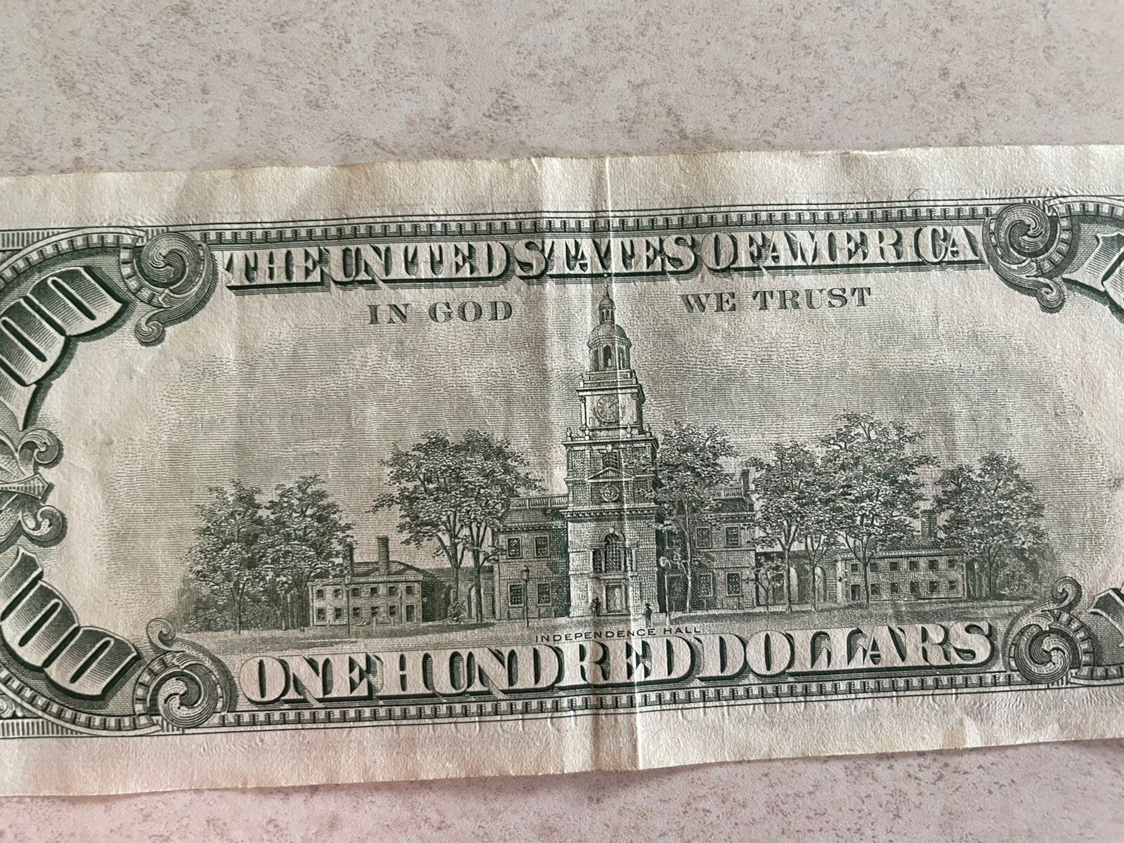 NU 1985 Series $100 One Hundred Dollar Bill