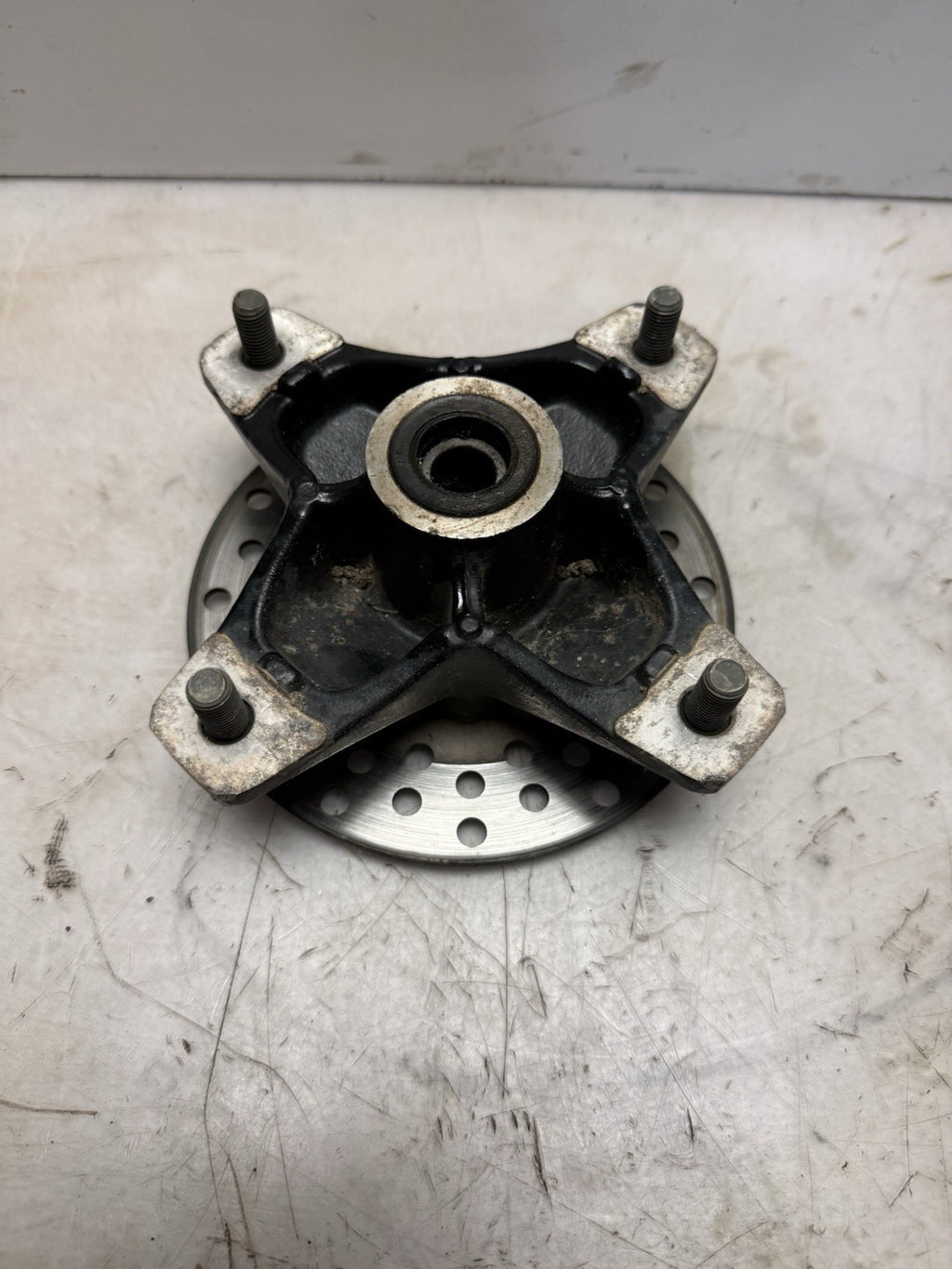 2001-2005 Yamaha YFZ450 Raptor 660R OEM Front Wheel Hub w/ Brake Disc