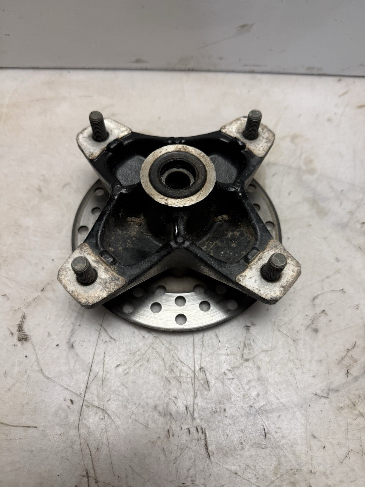 2001-2005 Yamaha YFZ450 Raptor 660R OEM Front Wheel Hub w/ Brake Disc